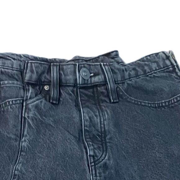 Hudson Elly Folded Criss Cross High Rise Crop Jeans - Picture 4 of 9